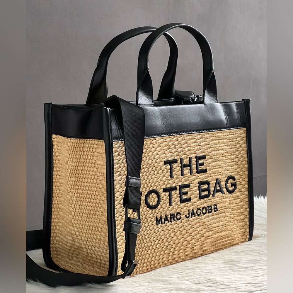 2Р3HTT014H02 - Marc Jacobs The Woven Medium Tote Bag - Picture 3 of 14